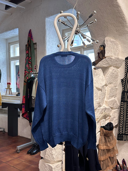 HUGO BOSS COTTON JUMPER MADE IN ITALY