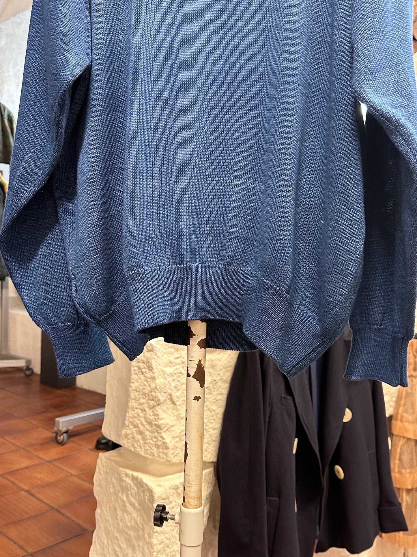 HUGO BOSS COTTON JUMPER MADE IN ITALY