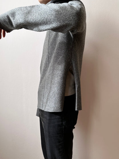 marithe + francois girbaud wool/nylon smock