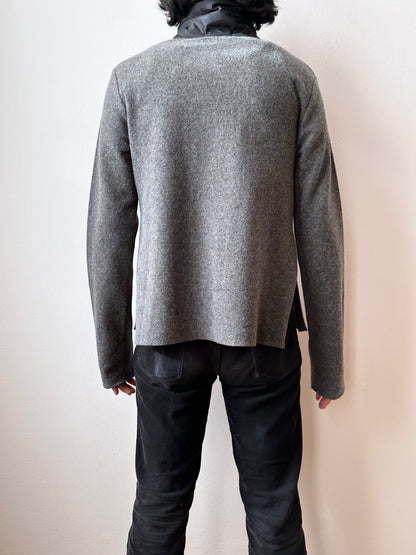 marithe + francois girbaud wool/nylon smock