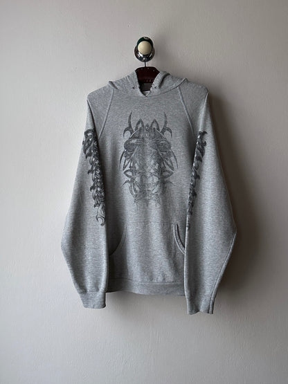 90's Hoodie Grey パーカーフーディー  90年代 Vintage ヴィンテージ Toto Praha Antique shop Vintage clothing store Prague 古着屋 アンティークショップ ユーロ古着 ヨーロッパ古着 古着卸