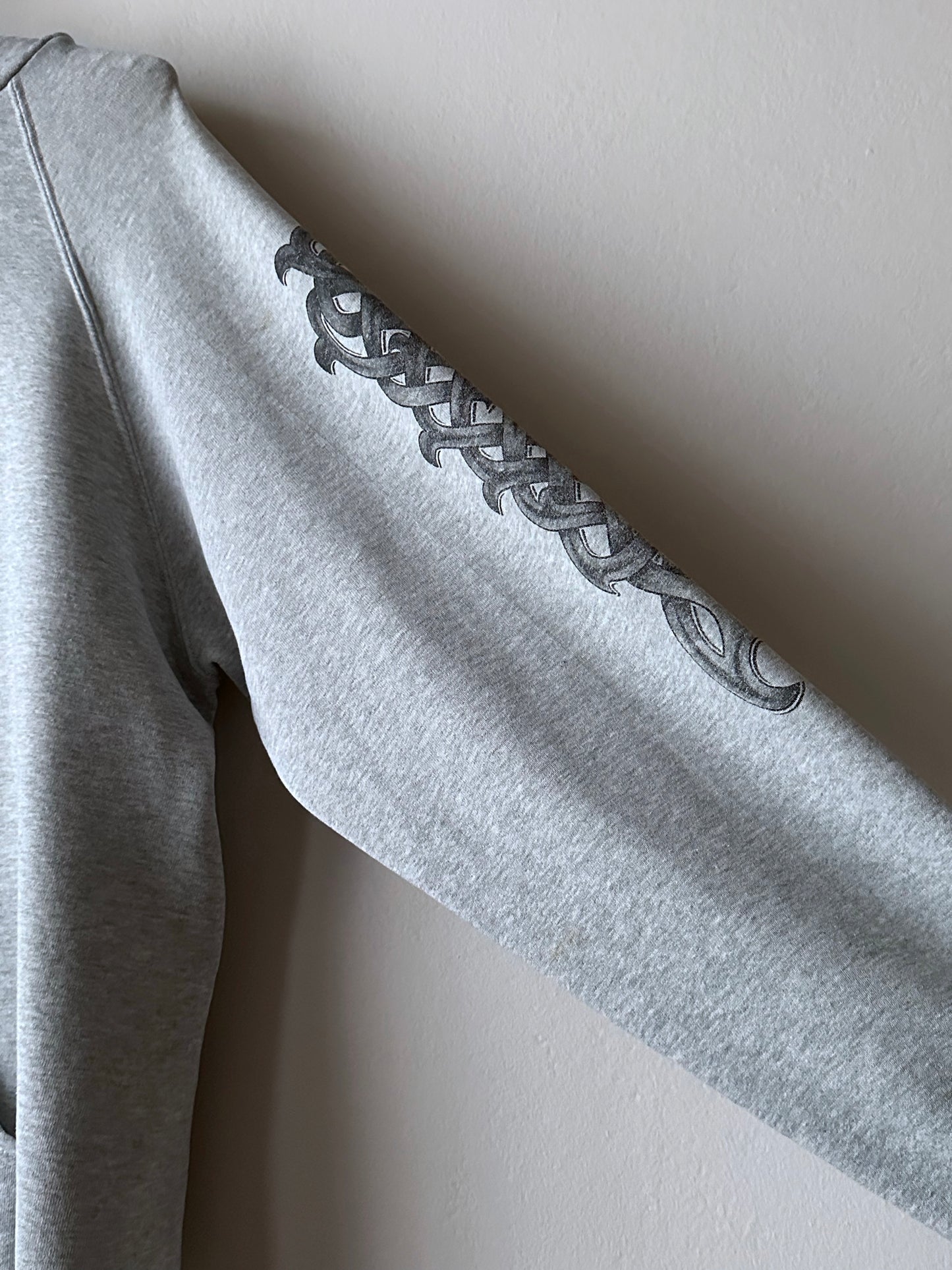 90's Hoodie Grey パーカーフーディー  90年代 Vintage ヴィンテージ Toto Praha Antique shop Vintage clothing store Prague 古着屋 アンティークショップ ユーロ古着 ヨーロッパ古着 古着卸