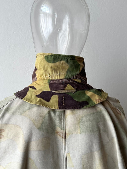 1960s Czechoslovak Army Salamander Camo Parka 60年代 サラマンダー チェコスロバキア 迷彩 Toto Praha Vintage clothing shop Antique shop 古着屋 プラハ Showroom appointment Prague ユーロ古着 ヨーロッパ古着 古着卸 ヴィンテージ