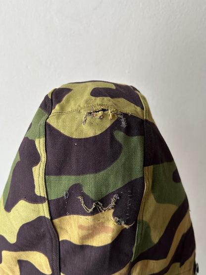 1960s Czechoslovak Army Salamander Camo Parka 60年代 サラマンダー チェコスロバキア 迷彩 Toto Praha Vintage clothing shop Antique shop 古着屋 プラハ Showroom appointment Prague ユーロ古着 ヨーロッパ古着 古着卸 ヴィンテージ