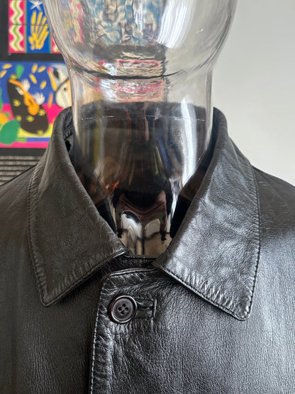 1990s Leather Coat