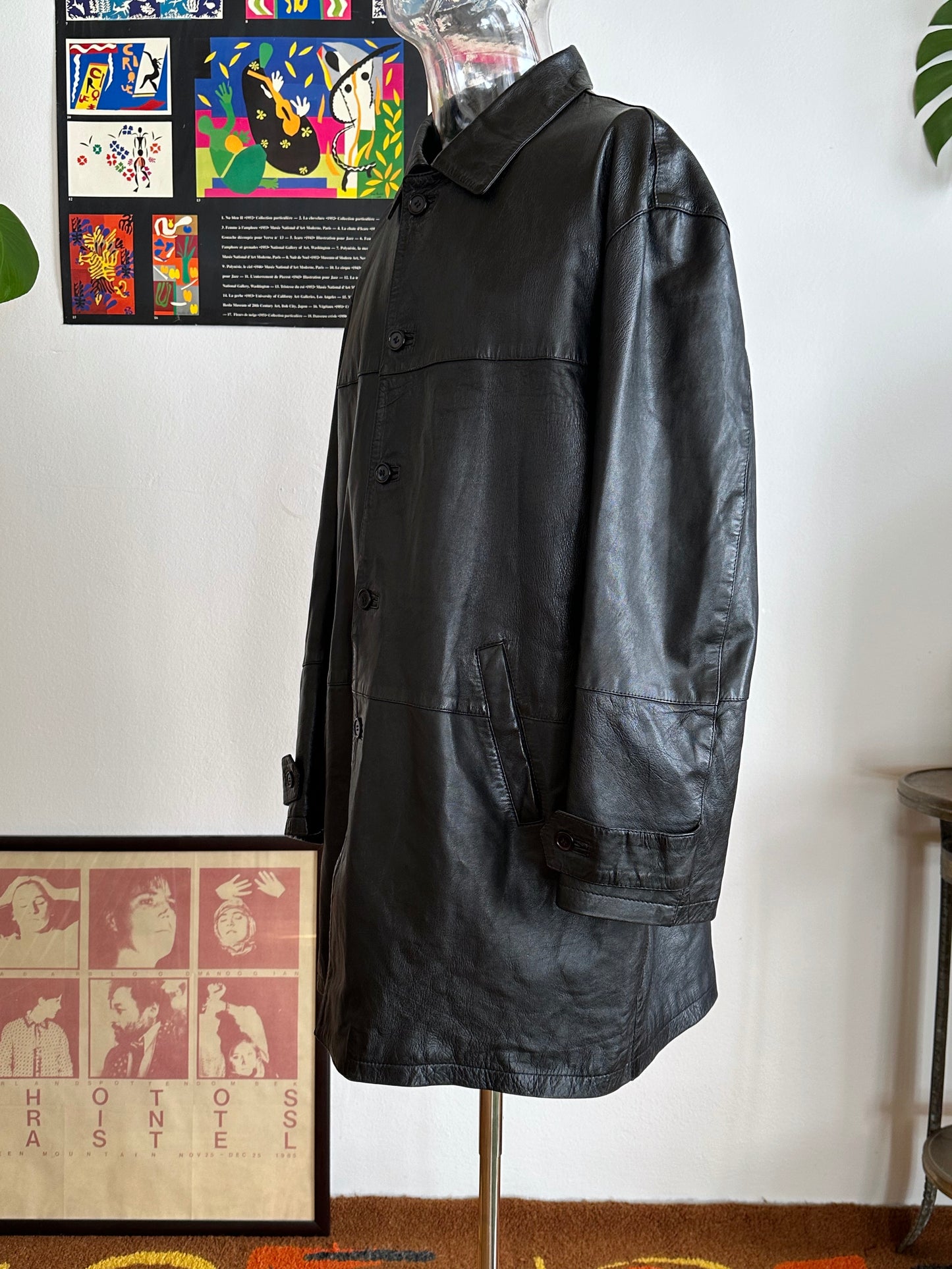 1990s Leather Coat
