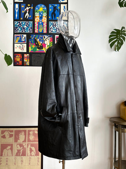 1990s Leather Coat