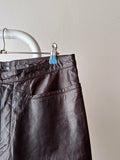 Vintage Leather pants trousers レザーパンツ Toto プラハ 古着屋 ヴィンテージ 古着 レザパン 70's 70年代 Made in Italy イタリア製 イタリア古着  ユーロ古着 ヨーロッパ古着 古着卸 Praha Prague Vintage store 