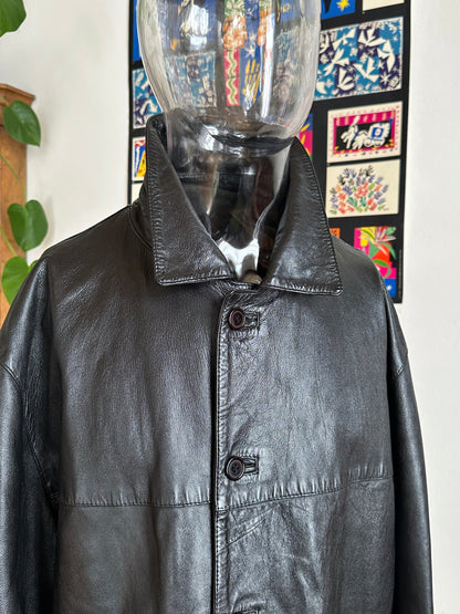 1990s Leather Coat