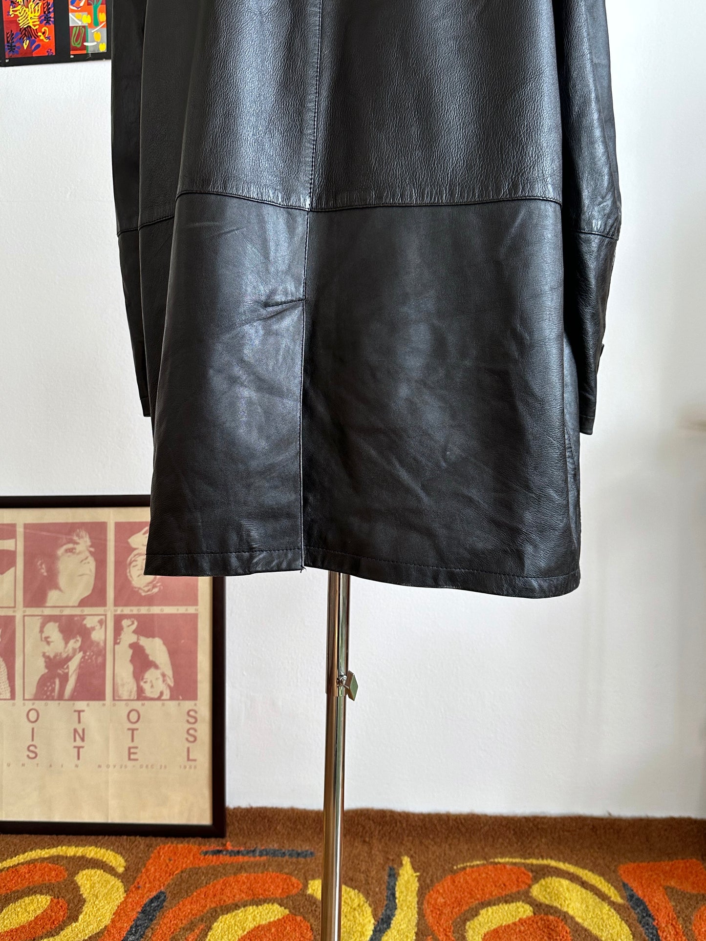 1990s Leather Coat
