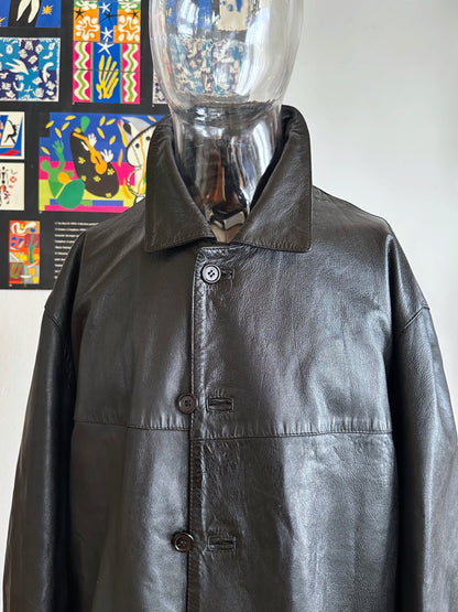 1990s Leather Coat
