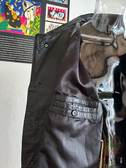 1990s Leather Coat