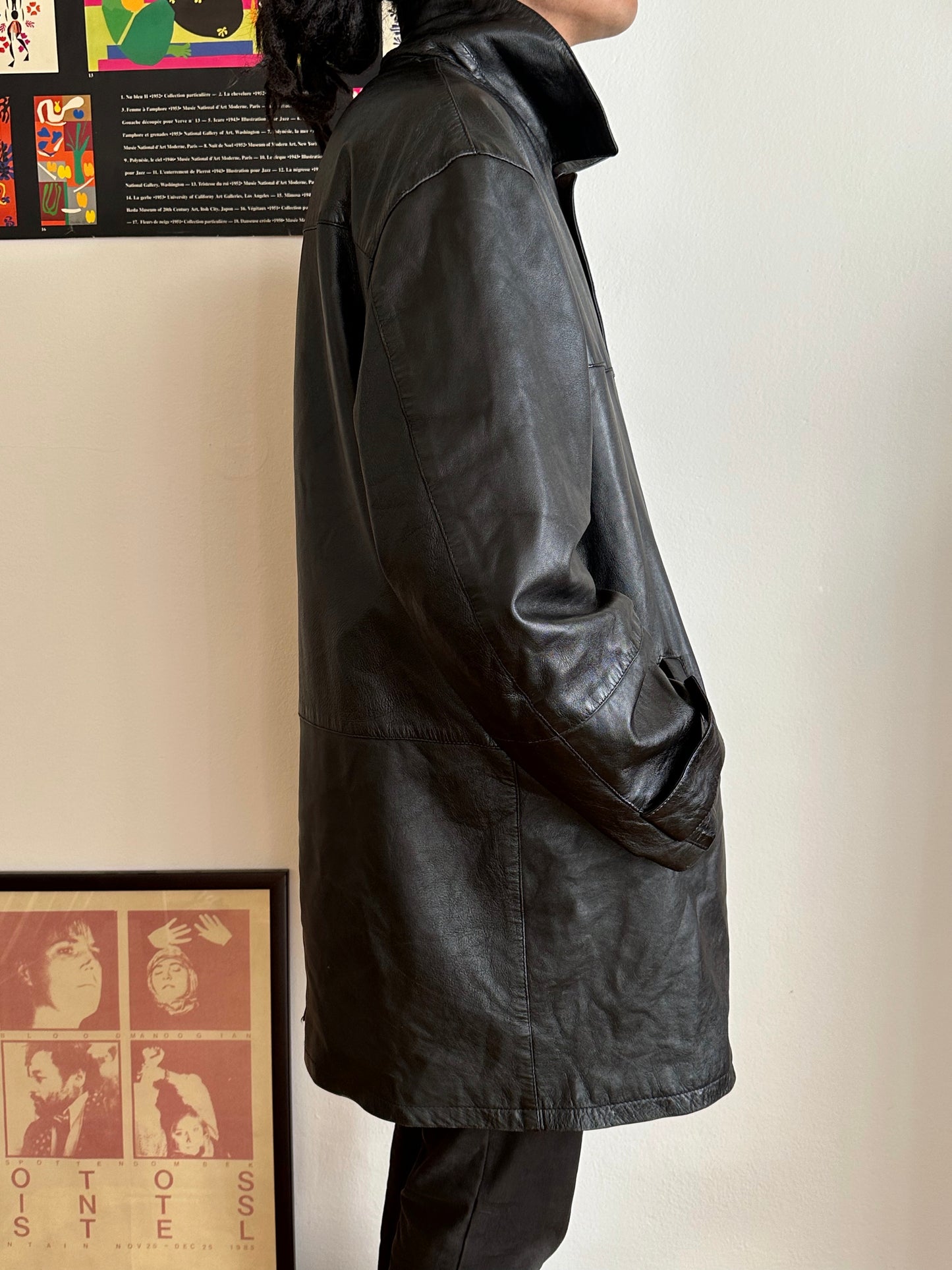 1990s Leather Coat