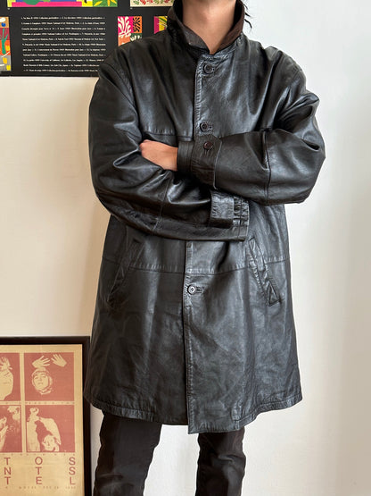 1990s Leather Coat