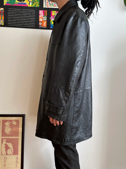 1990s Leather Coat