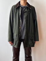 90's Barbour BEAUFORT Vintage ヴィンテージ バブアー 90年代 バブアー ハンティング Made in England イングランド製 ユーロ古着イギリス古着 ヨーロッパ古着 Toto 古着屋 古着 プラハ Praha Prague Vintage store 古着卸 