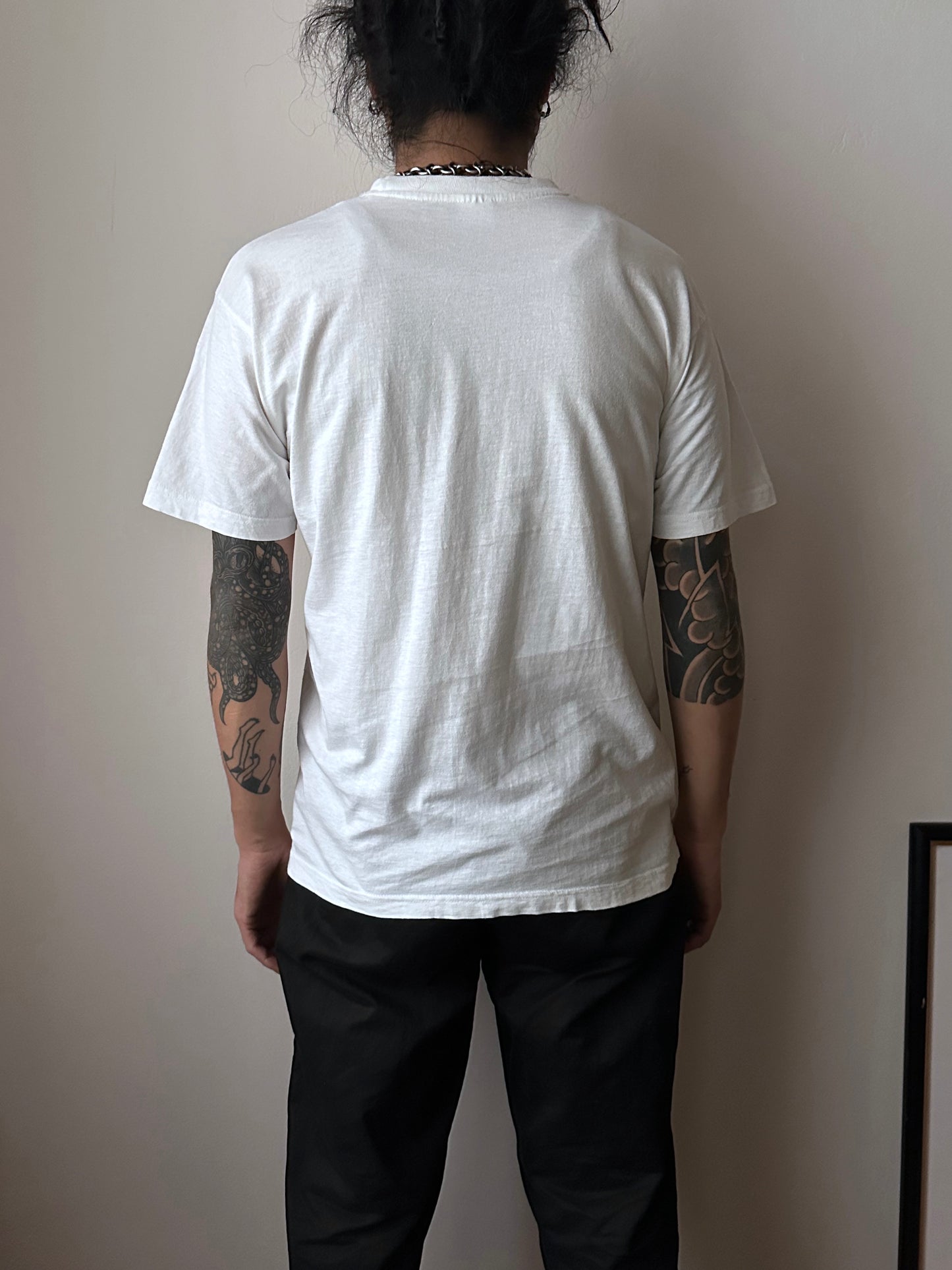 90's T shirt Tee Tシャツ 90年代 Vintage ヴィンテージ Toto Praha Antique shop Vintage clothing store Prague 古着屋 アンティークショップ ユーロ古着 ヨーロッパ古着 古着卸