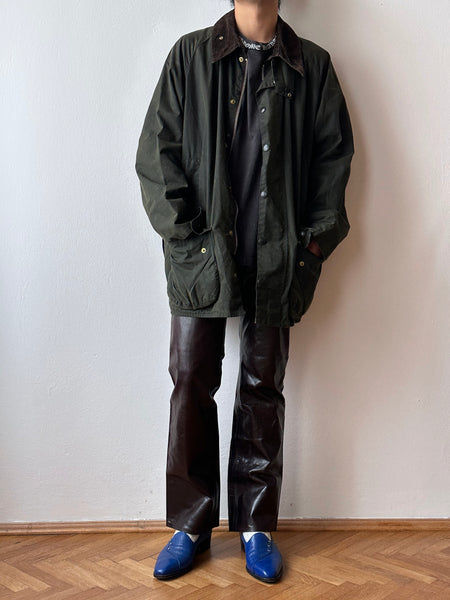 90's Barbour BEAUFORT Vintage ヴィンテージ バブアー 90年代 バブアー ハンティング Made in England イングランド製 ユーロ古着イギリス古着 ヨーロッパ古着 Toto 古着屋 古着 プラハ Praha Prague Vintage store 古着卸 