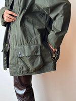 90's Barbour BEAUFORT Vintage ヴィンテージ バブアー 90年代 バブアー ハンティング Made in England イングランド製 ユーロ古着イギリス古着 ヨーロッパ古着 Toto 古着屋 古着 プラハ Praha Prague Vintage store 古着卸 