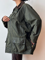 90's Barbour BEAUFORT Vintage ヴィンテージ バブアー 90年代 バブアー ハンティング Made in England イングランド製 ユーロ古着イギリス古着 ヨーロッパ古着 Toto 古着屋 古着 プラハ Praha Prague Vintage store 古着卸 