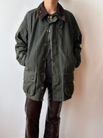 90's Barbour BEAUFORT Vintage ヴィンテージ バブアー 90年代 バブアー ハンティング Made in England イングランド製 ユーロ古着イギリス古着 ヨーロッパ古着 Toto 古着屋 古着 プラハ Praha Prague Vintage store 古着卸 