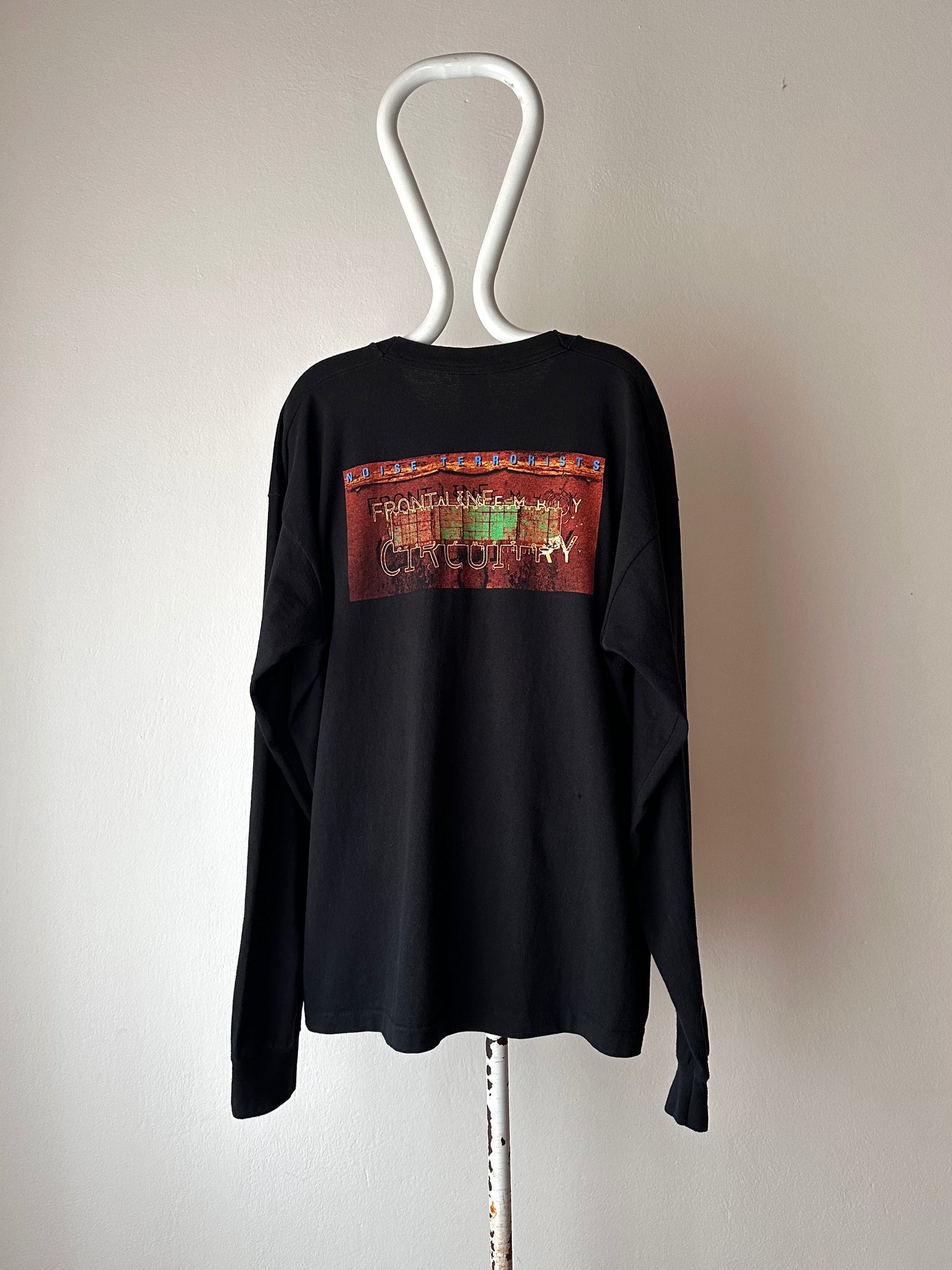 90s Front Line Assembly 90's フロントラインアッセンブリー バンドTシャツ バンT Vintage Praha Prague Vintage store プラハ  古着屋 エレクトロバンド ヴィンテージ Tシャツ ユーロ古着 ヨーロッパ古着