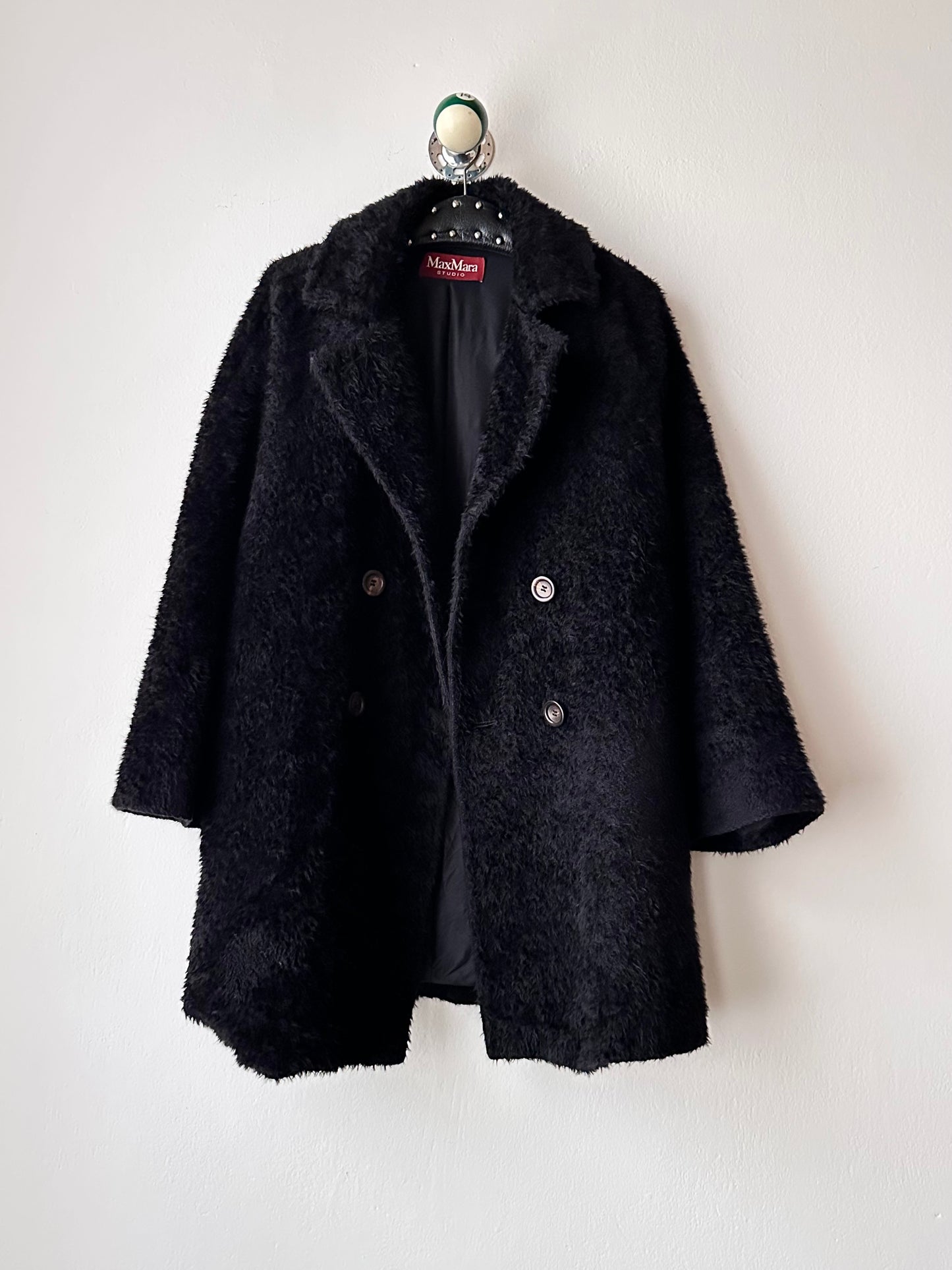 MaxMara alpaca wool coat made in Italy