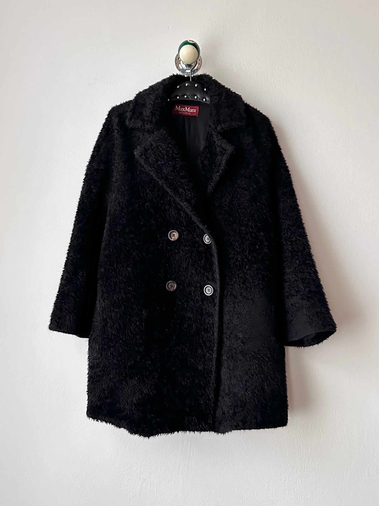 MaxMara alpaca wool coat made in Italy