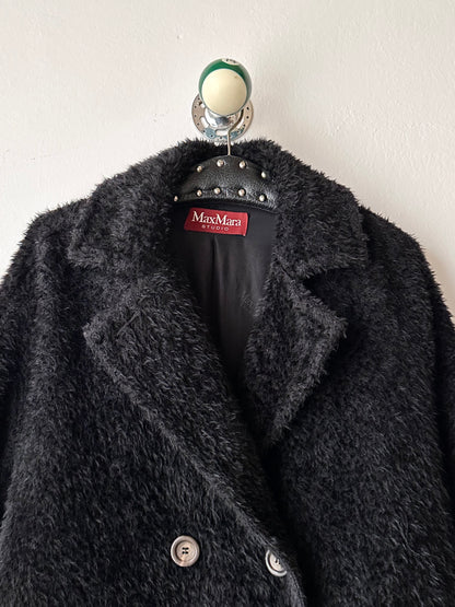 MaxMara alpaca wool coat made in Italy