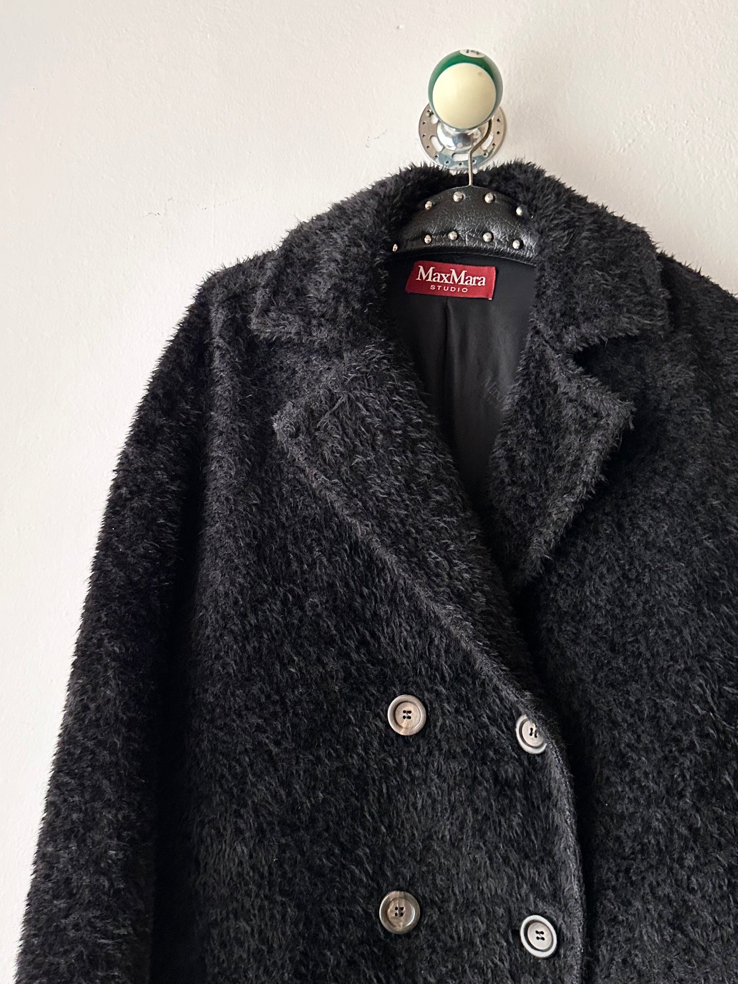 MaxMara alpaca wool coat made in Italy