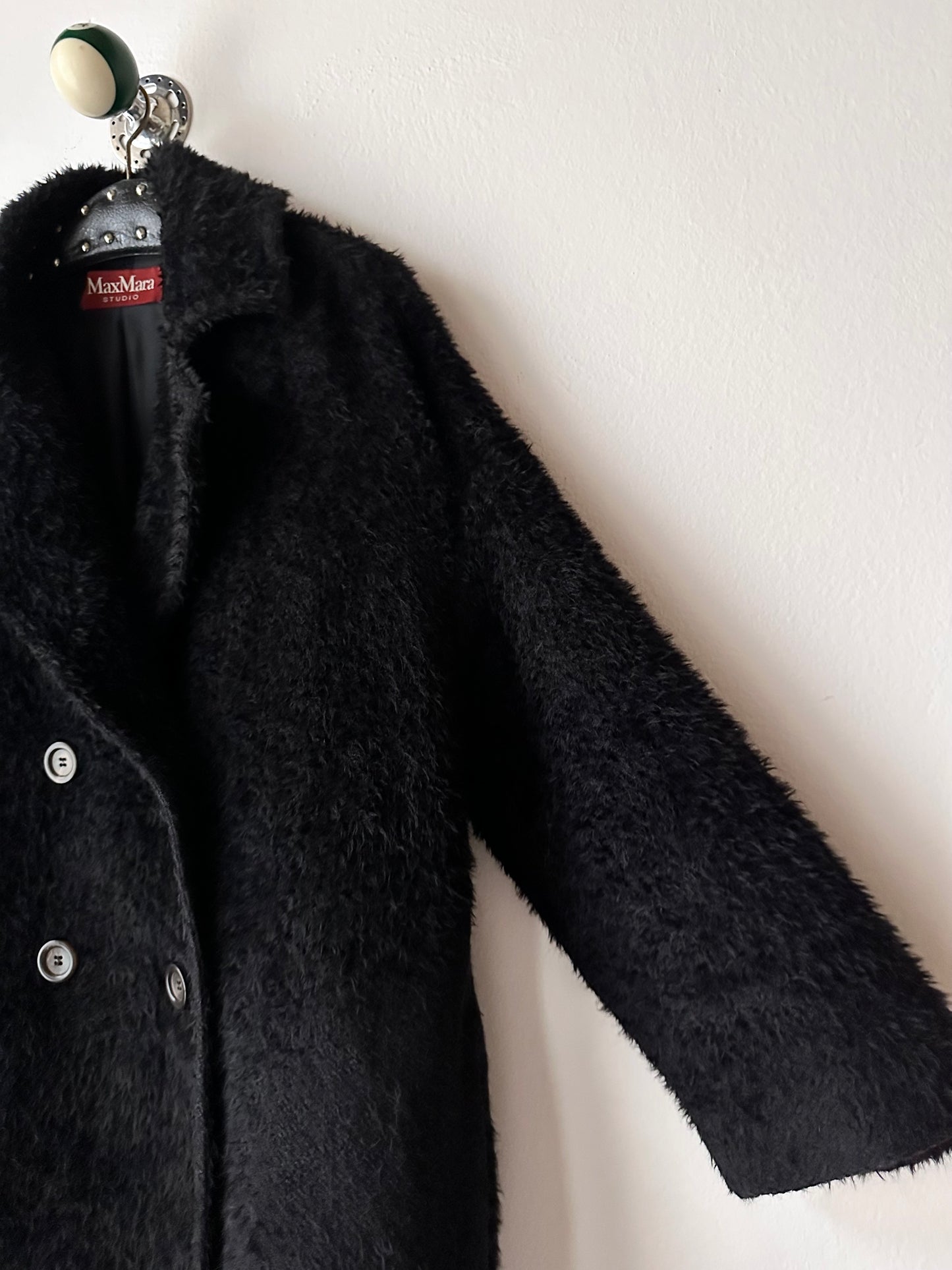 MaxMara alpaca wool coat made in Italy