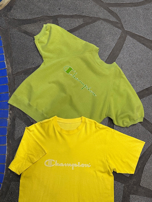 90s Champion Tee & Sweatshirt