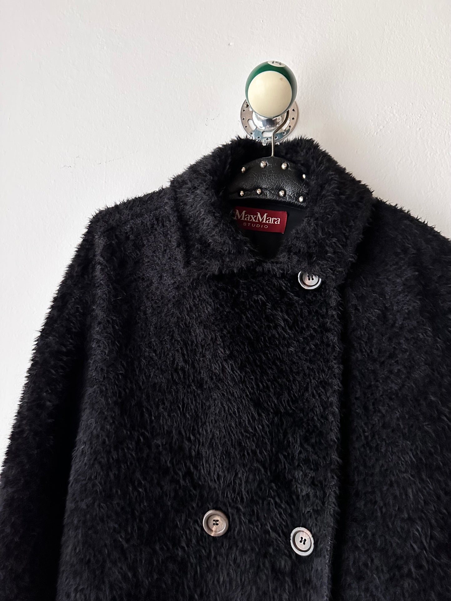 MaxMara alpaca wool coat made in Italy