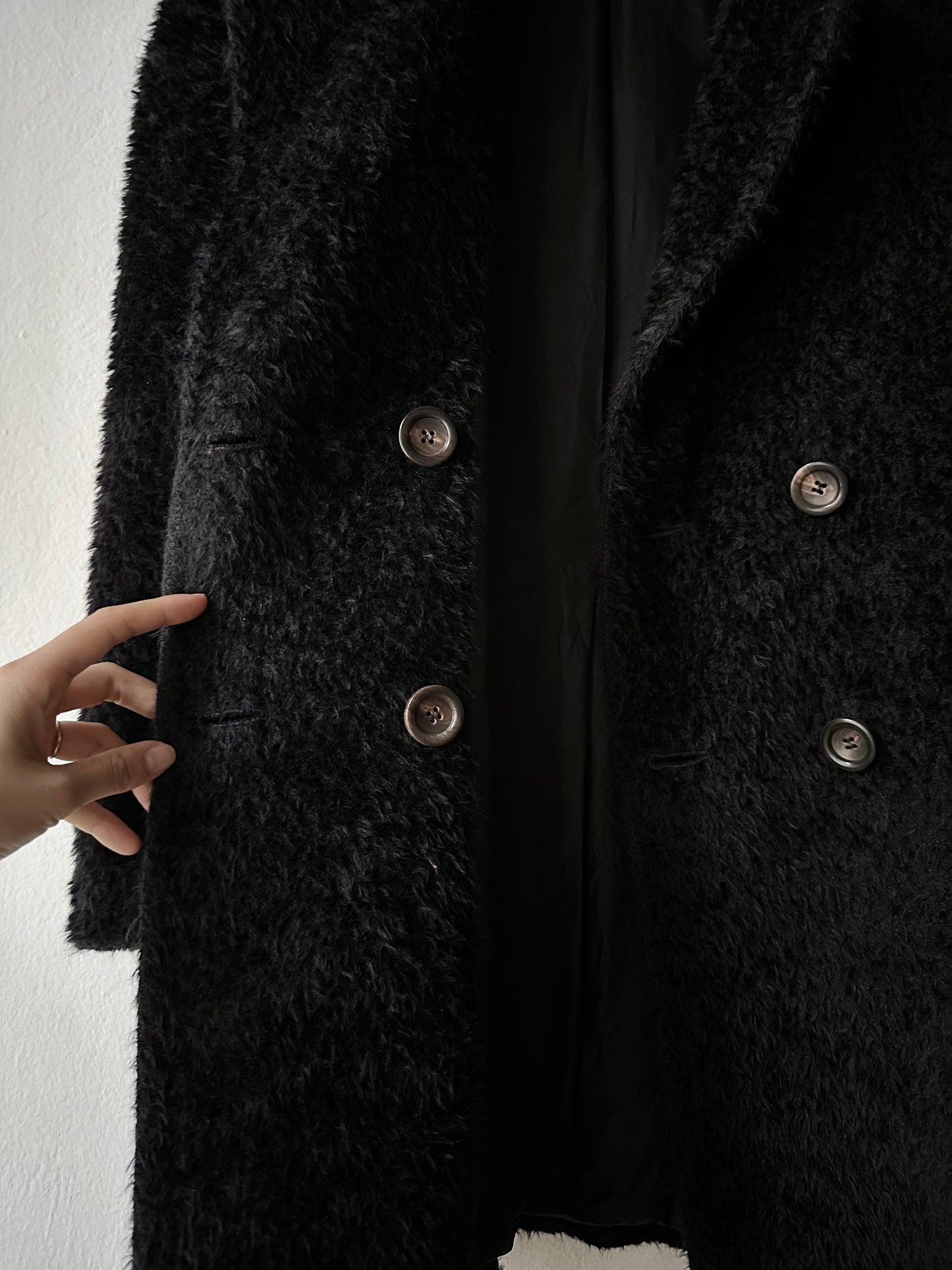 MaxMara alpaca wool coat made in Italy