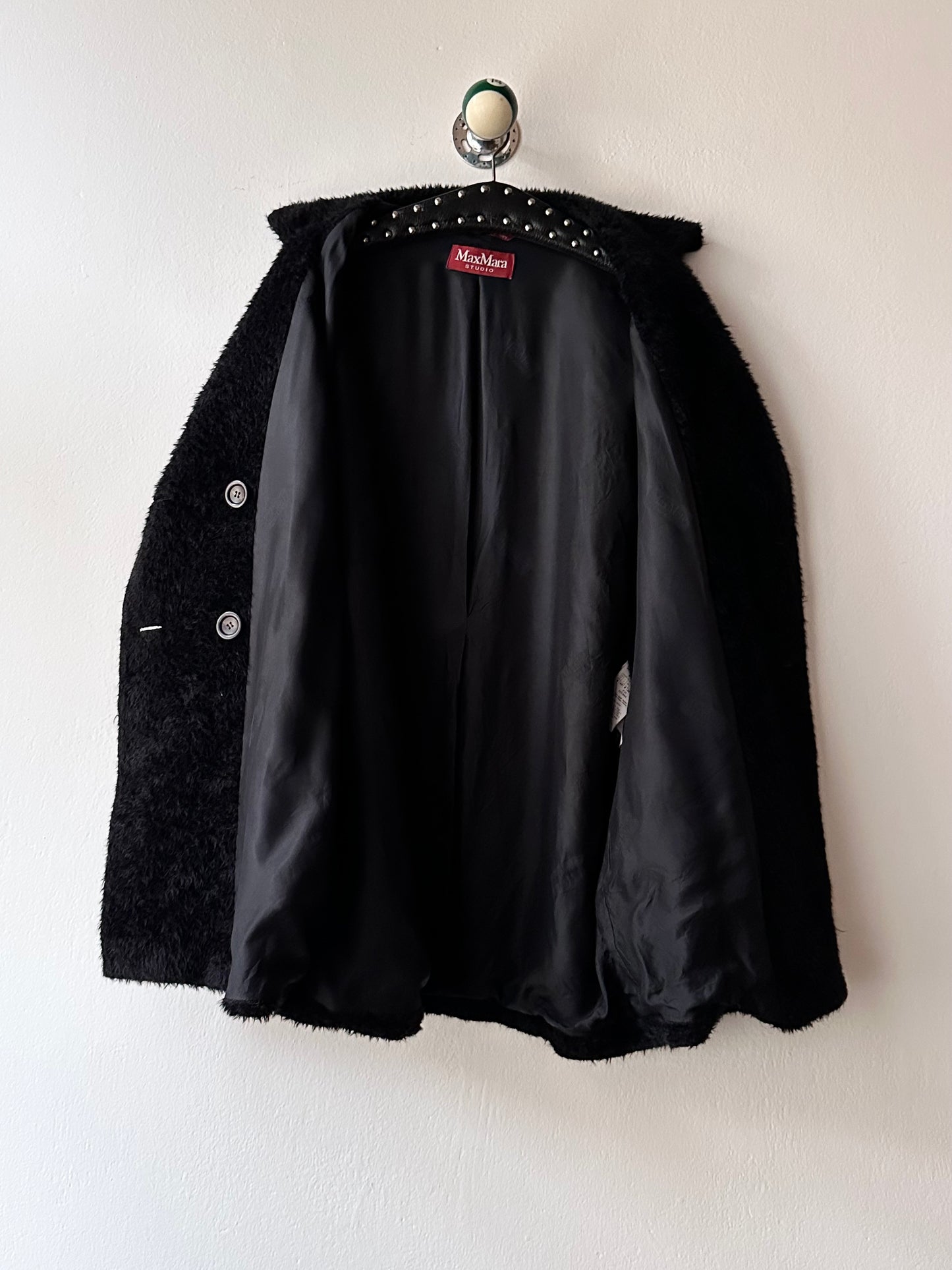 MaxMara alpaca wool coat made in Italy