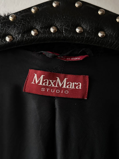 MaxMara alpaca wool coat made in Italy