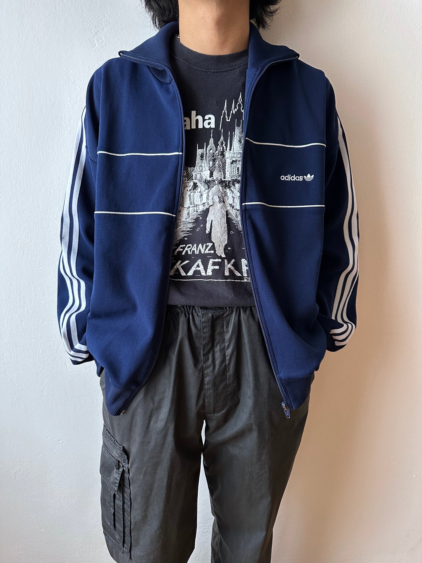 1980's Adidas vintage made in Hungary アディダス  ヴィンテージ jersey ジャージ track jacket トラックジャケット 80年代