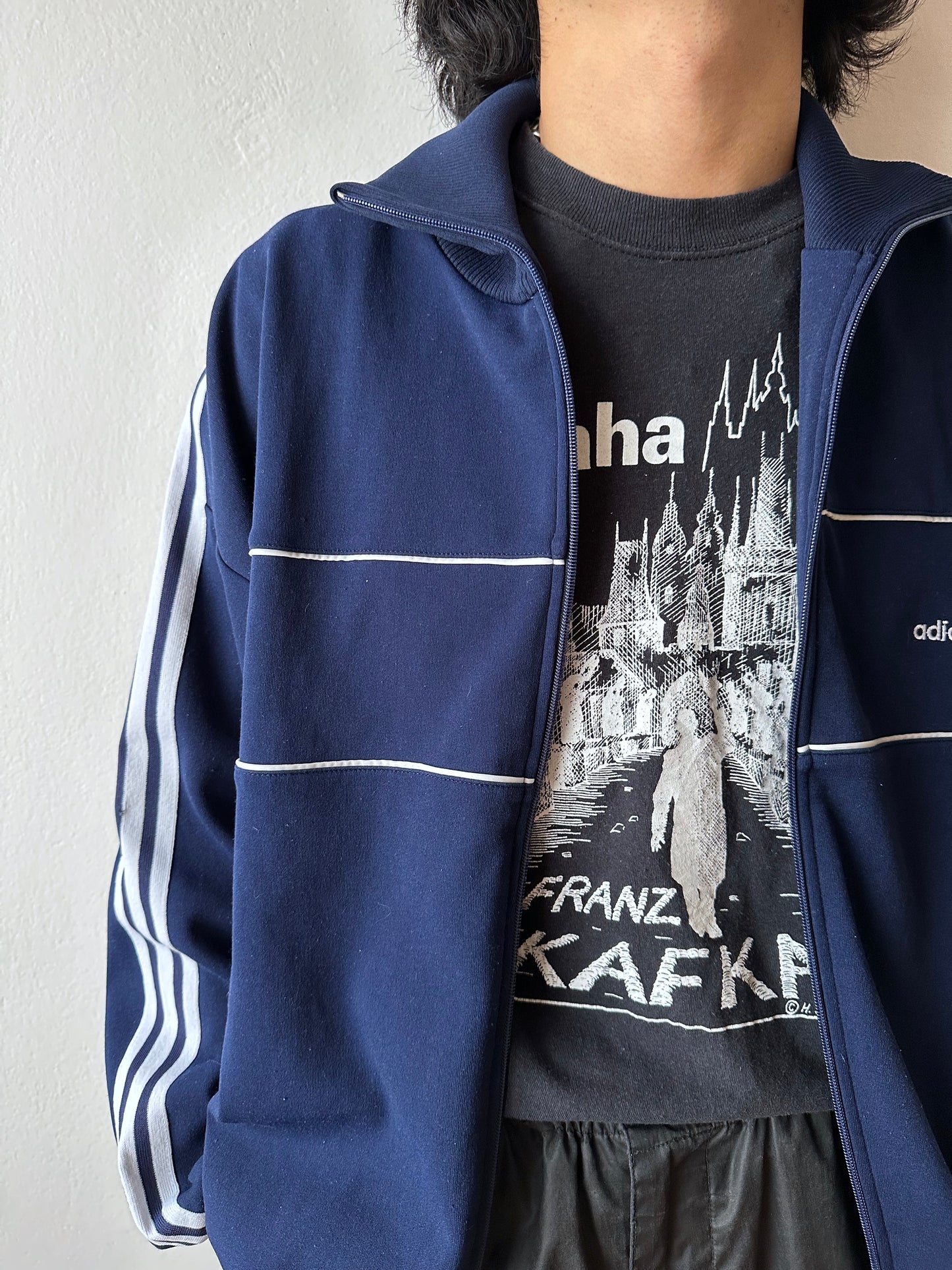 1980's Adidas vintage made in Hungary アディダス  ヴィンテージ jersey ジャージ track jacket トラックジャケット 80年代