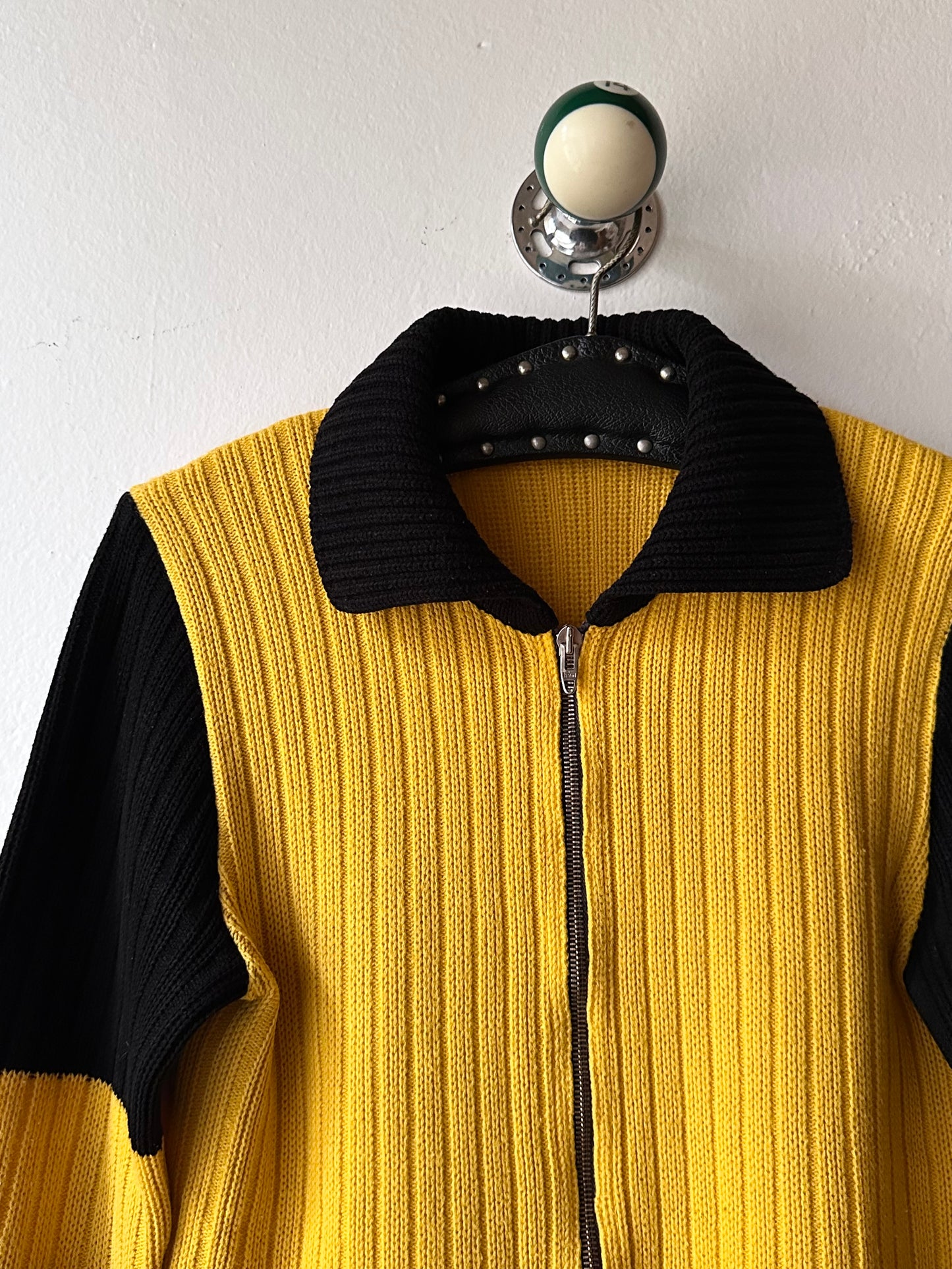 Tigers zip-up knit jacket