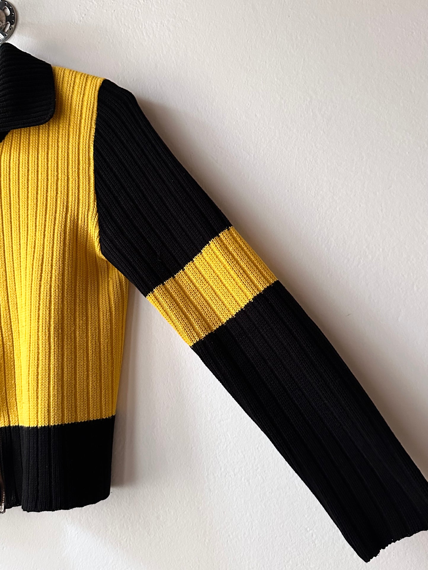 Tigers zip-up knit jacket