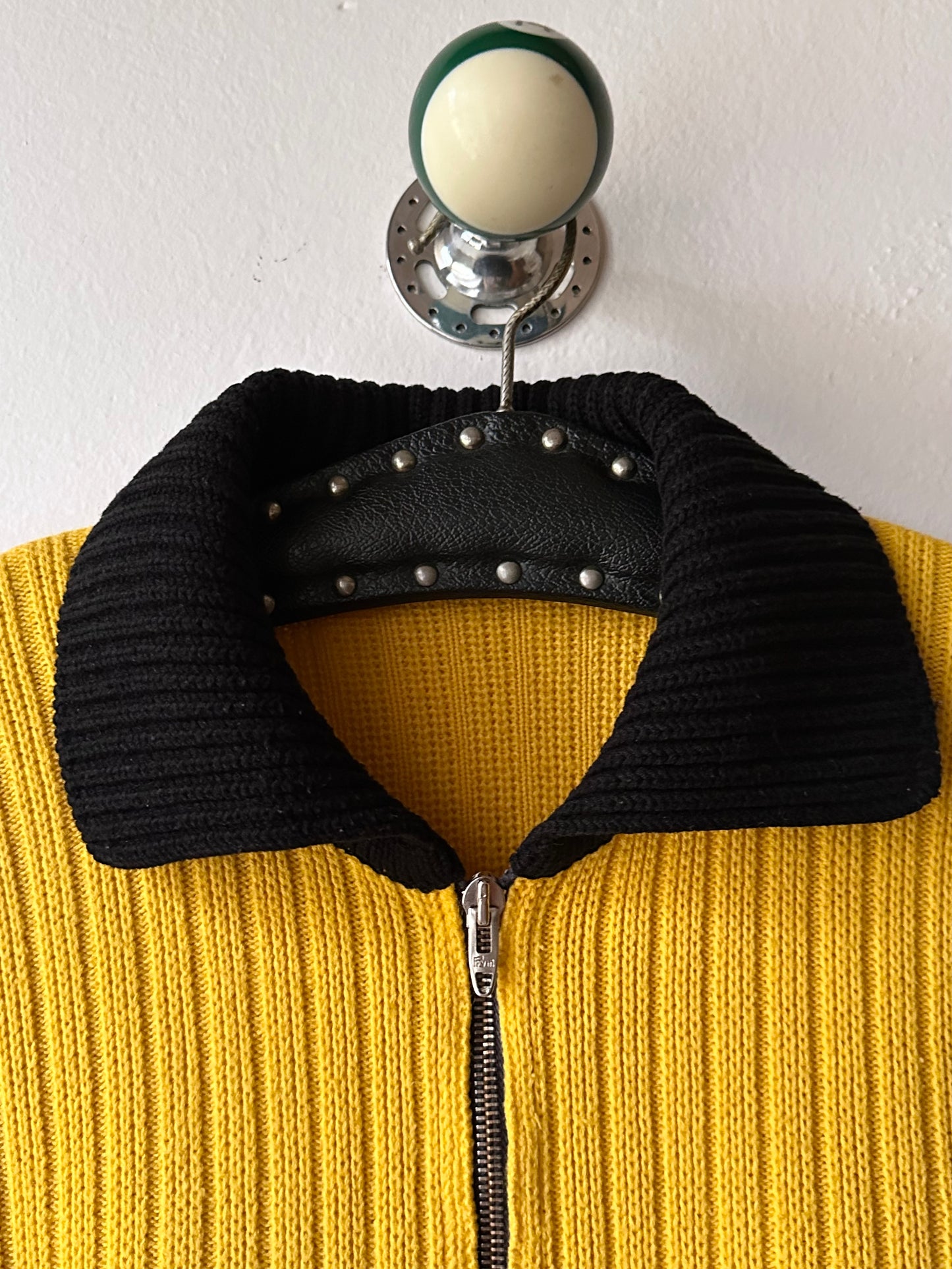 Tigers zip-up knit jacket