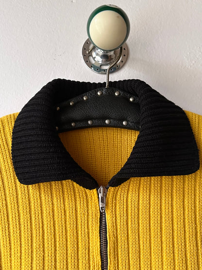 Tigers zip-up knit jacket