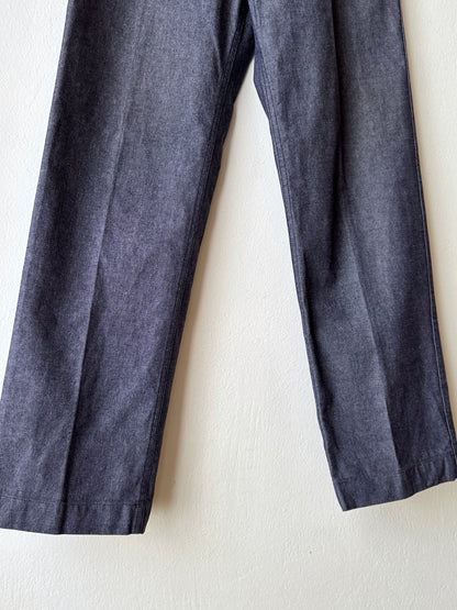 French Navy work trousers - w28