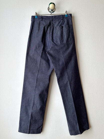 French Navy work trousers - w28