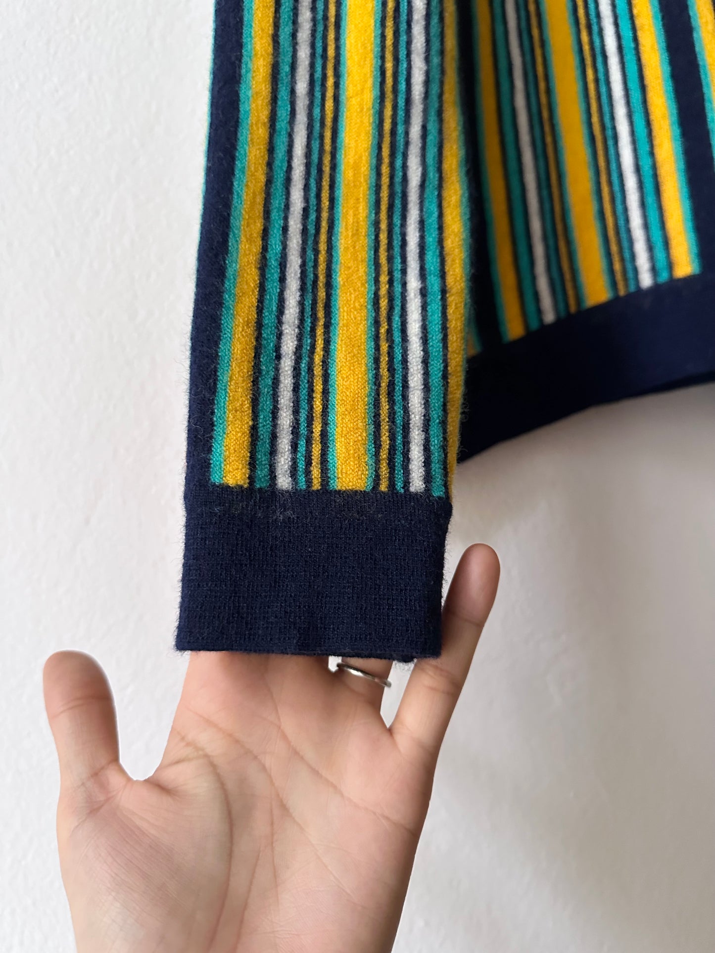 wool striped sweater