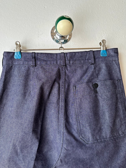 French Navy work trousers - w28