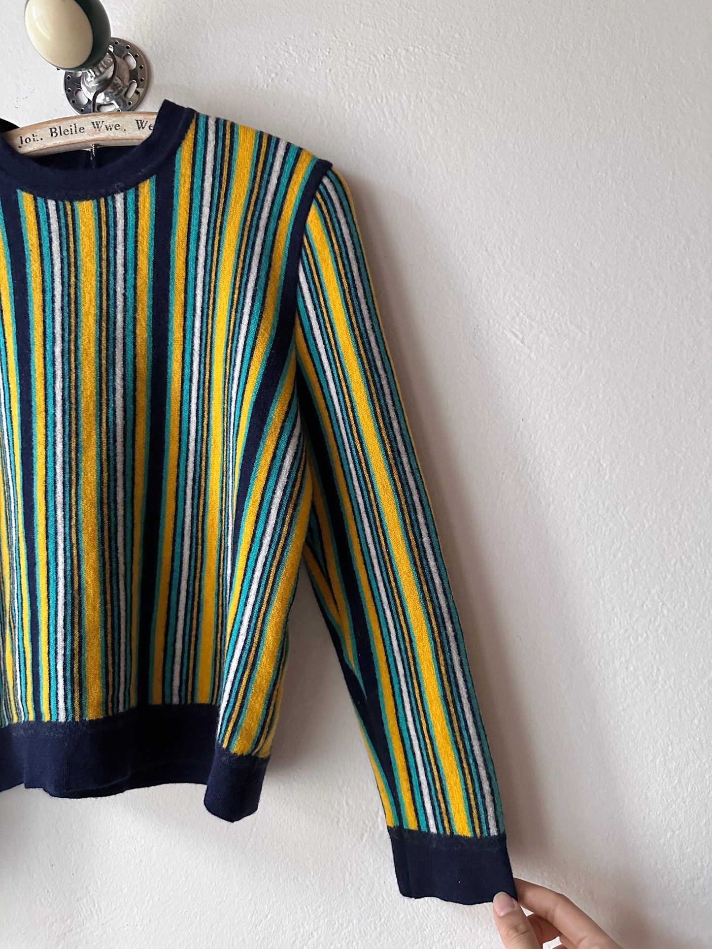 wool striped sweater