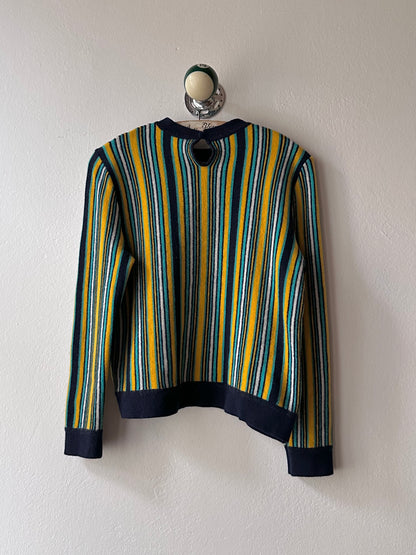 wool striped sweater