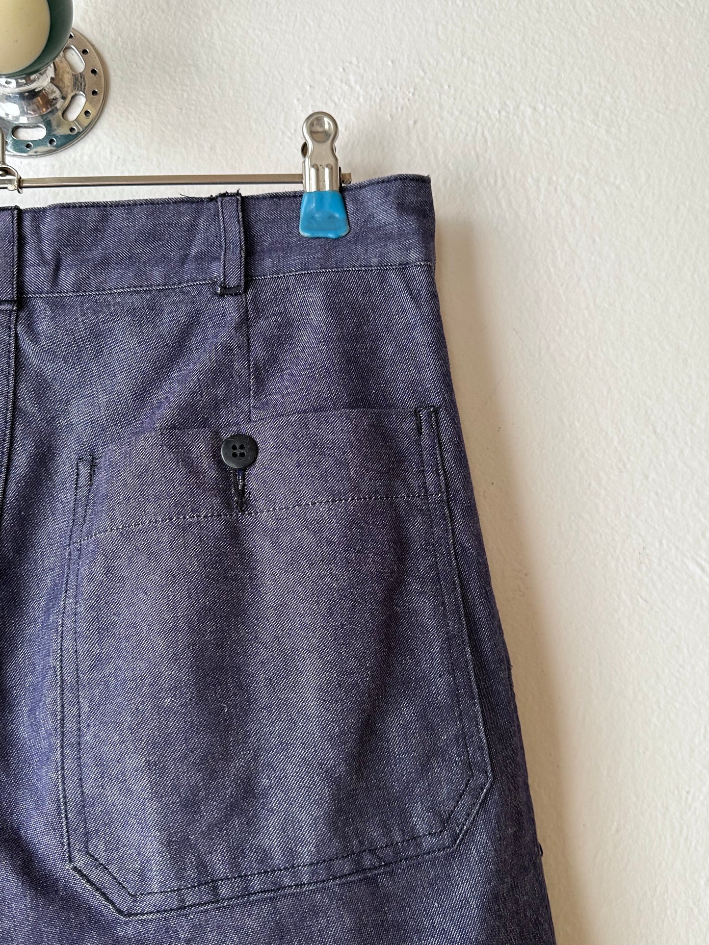 French Navy work trousers - w28