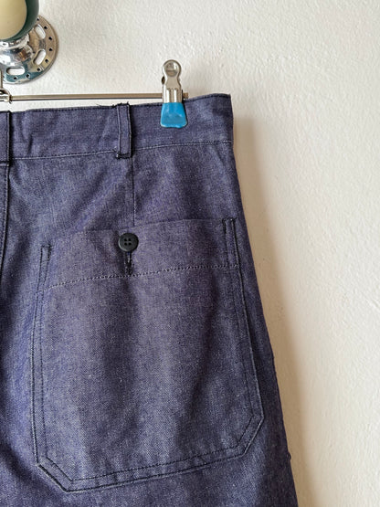 French Navy work trousers - w28